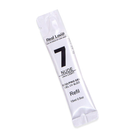 Gel Real Love Nude 7 Refil 15ml