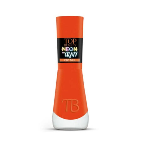 Esmalte Top Beauty Neon My Crazy Fire Ball 9ml