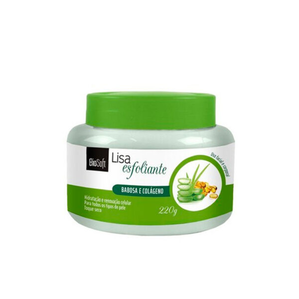 Esfoliante Biosoft Babosa e Colágeno 220g