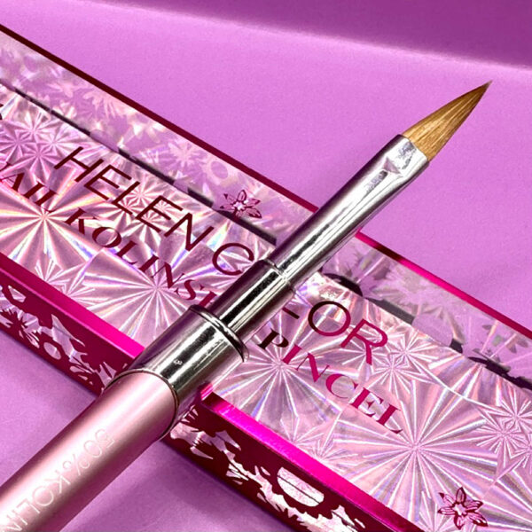 Pincel Kolinsky 50% N8 Rosa Helen Color - Image 2