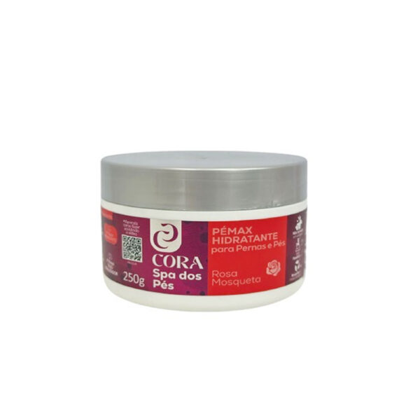 Hidratante Para Pernas e Pés Rosa Mosqueta Cora 250g