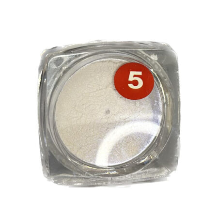 Pó Cromado Unitário Número 5