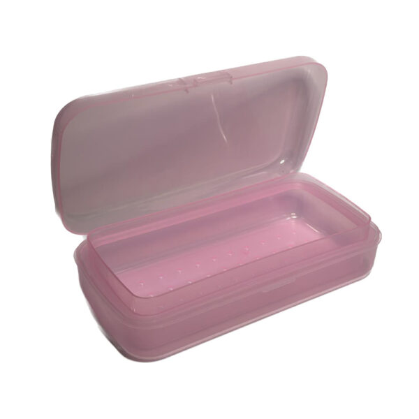 Pote para Esterilizar Broca Retangular Rosa - Imagem 2