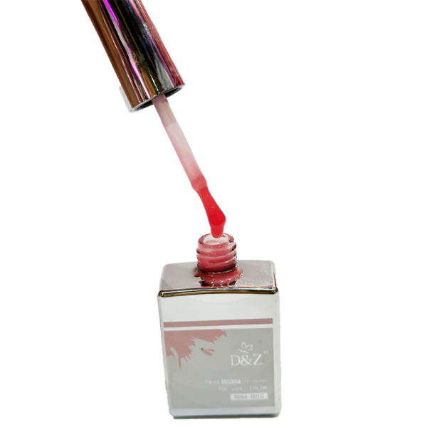 Top Coat DZ Camuflagem Rosa Chic - Imagem 3