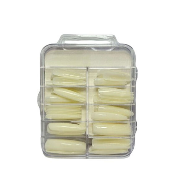 Postiça Almond Extra Longa Leitosa Kaisa 100 Unidades - Image 2