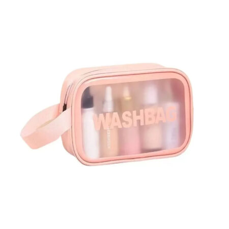 Necessaire Washbag Pequena Rosa
