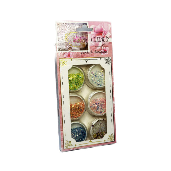 Kit Glitter Helen Color 6 Unidades