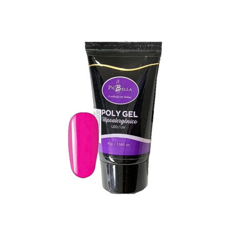 Polygel Piu Bella Pink Neon 45g