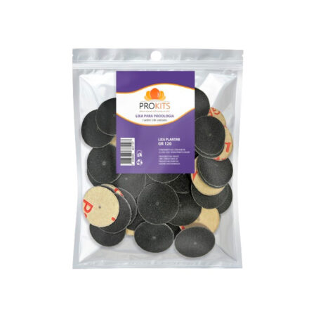Lixa Plantar Gramatura 120 Prokits 100 unidades