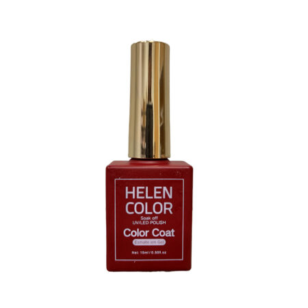 Esmalte em Gel Color Coat Vermelho Escarlate Helen Color #003