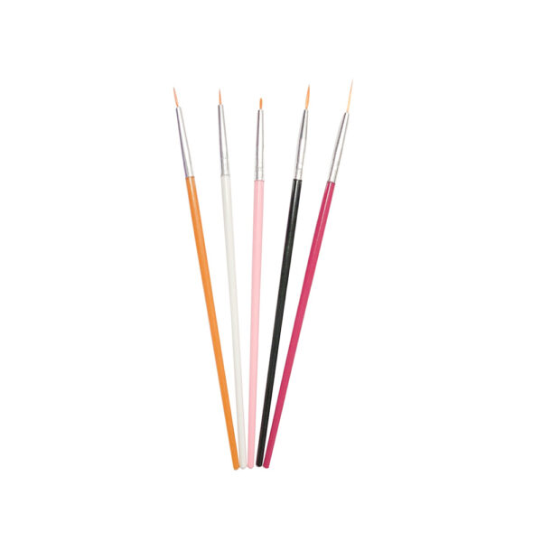 Kit Pincel Fino DZ 5 unidades