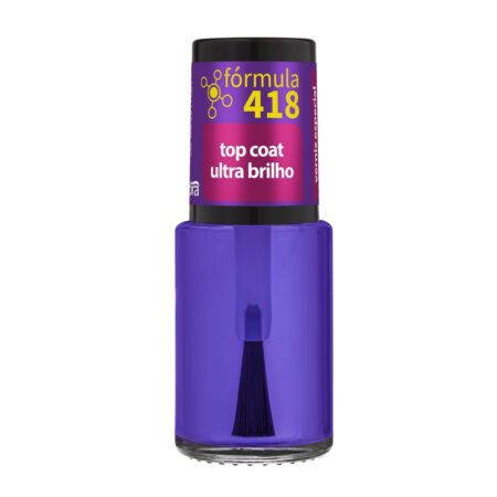 Esmalte Cora Top Coat Ultra Brilho 10ml