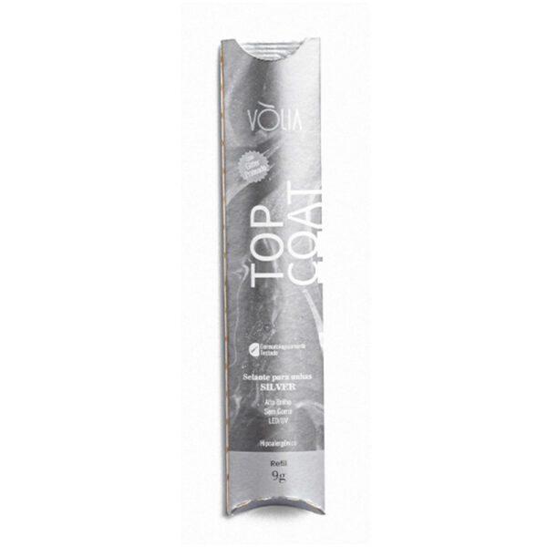 Top Coat Volia Silver Refil 9g