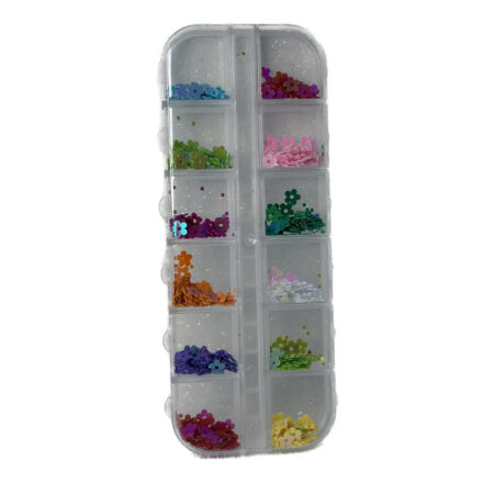 Kit Flor Para Encapsular Colorido Mey 12 unidades