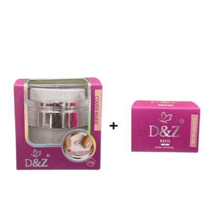 Kit Gel Pump Cover Nude 22g + Refil Cover Nude 22g