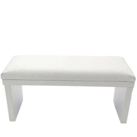 Apoio de Mão com Suporte Branco