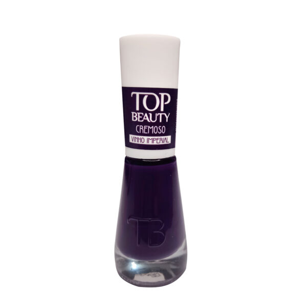 Esmalte Top Beauty Cremoso Vinho Imperial 9 ml