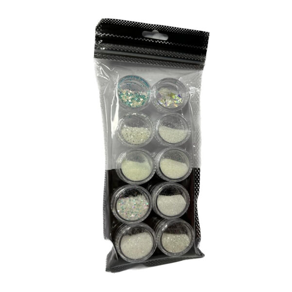 Kit Glitter Cristal Dafu 10 Unidades