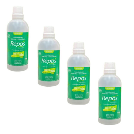 Kit 4 Amaciante de Cutícula e Calosidades Repos 150ml #PG3