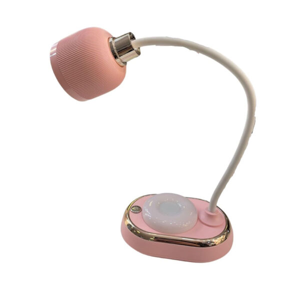Luminária de Mesa Recarregável Rosa Tipo 1 - Image 2