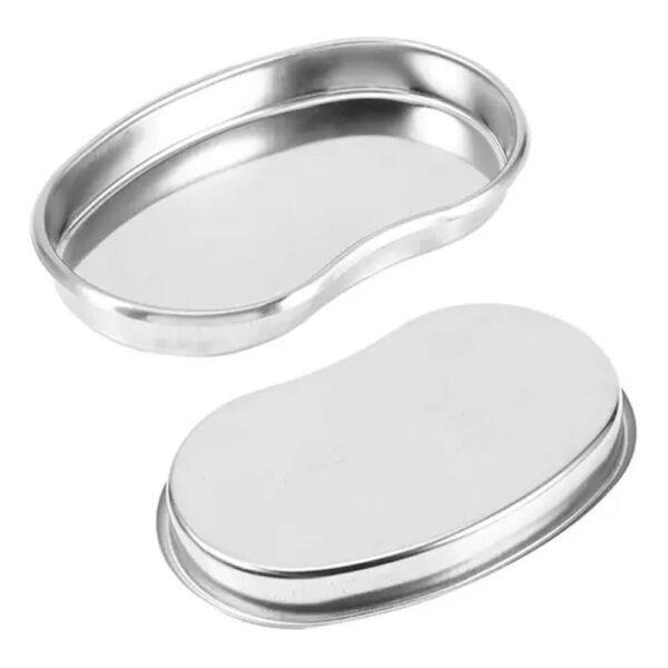 Bandeja Cuba Rim Aço Inox para Procedimentos Estéticos