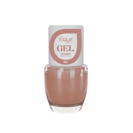 Esmalte Novo Toque Efeito em Gel Charme Cremoso 9ml