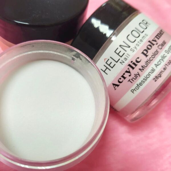 Pó Acrílico Helen Color Clear 28g - Imagem 2