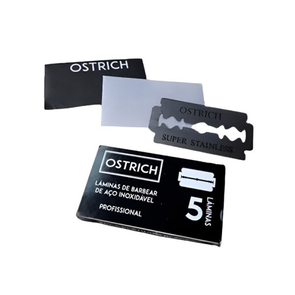 Kit Lâmina de Barbear Ostrich com 100 unidades - Image 2