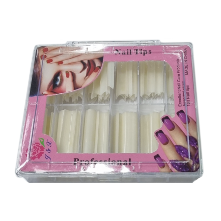 Tip Curvatura C Extra Longa Leitosa JX 120 unidades