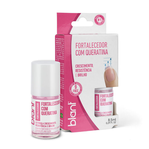 Esmalte Base Fortalecedora com Queratina Blant 8,5ml