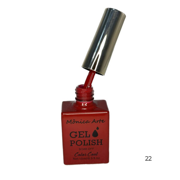 Esmalte em Gel Monica Arte Lux 15ml cor 22