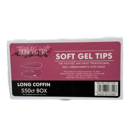 Postiça Soft Gel Stiletto HoneyGirl 550 unidades