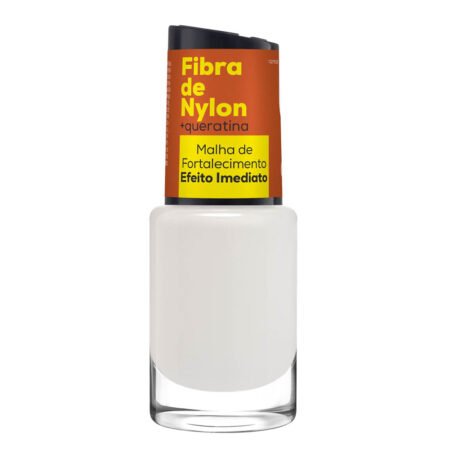 Esmalte Cora Fibra de Nylon + Queratina Malha de Fortalecimento Efeito Imediato 10ml