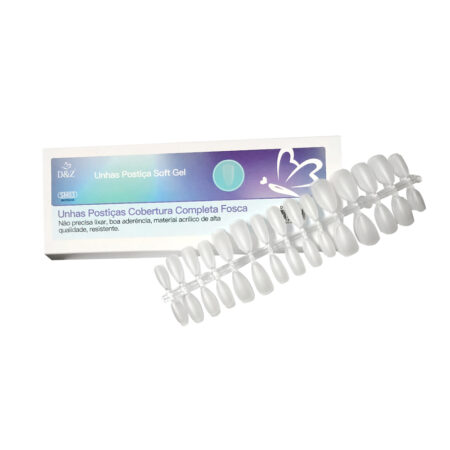 Postiça Soft Gel Almond DZ 300 unidades