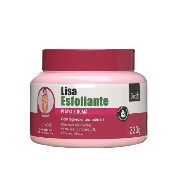 Esfoliante Biosoft Pitaya e Romã 220g