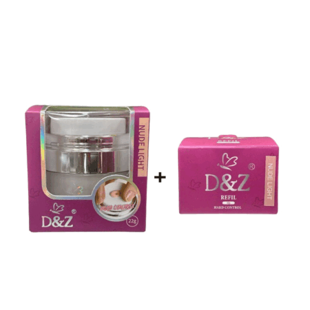 Kit Gel Pump Nude Light 22g + Refil Nude Light 22g