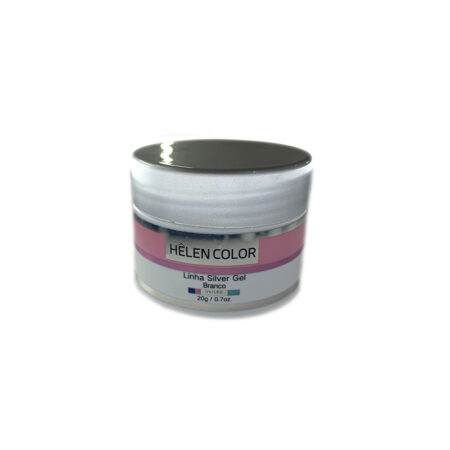 Gel Helen Color Silver Branco 20gr