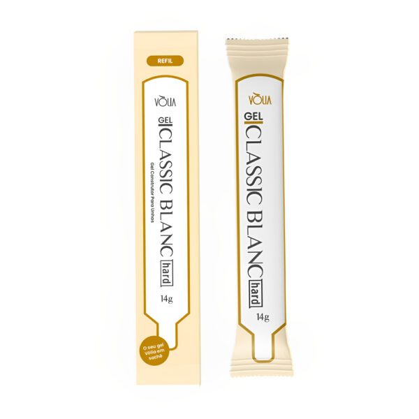 Gel Volia Classic Blanc Hard 14g Refil