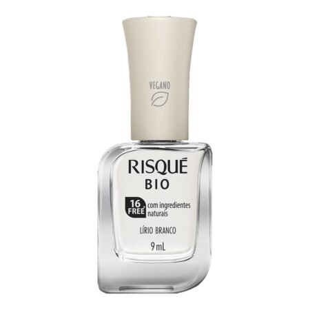 Esmalte Risque Bio Lírio Branco 9ml