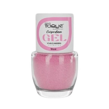 Esmalte Novo Toque Efeito em Gel Viva o Agora Metálico 9ml