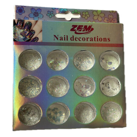 Kit Glitter Zem 12 Unidades