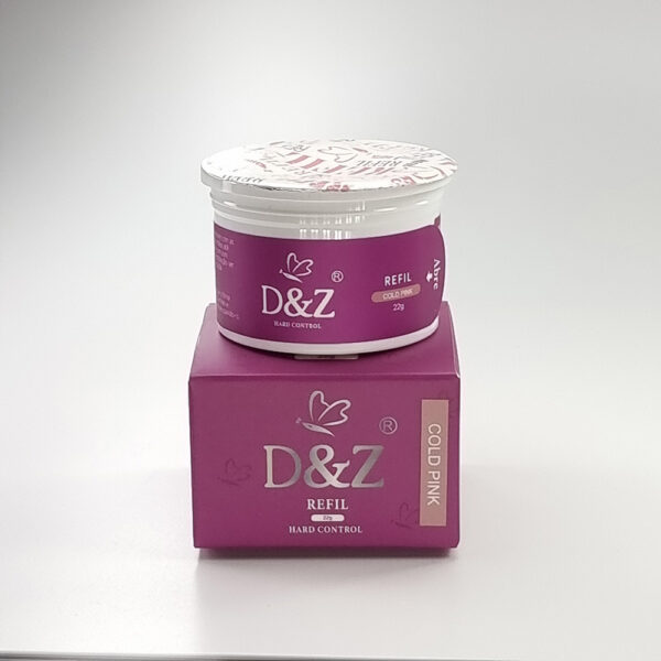 Gel DZ Cold Pink Capsula Refil 22g