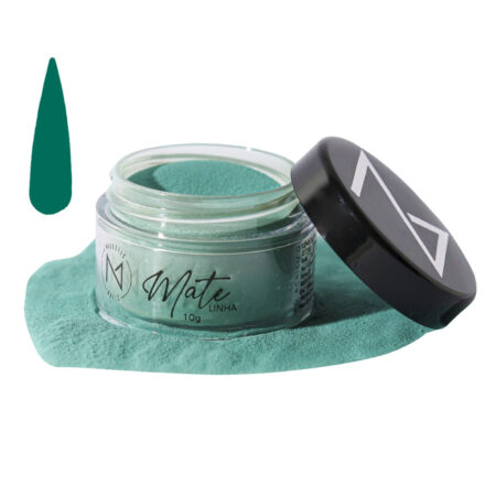 Pó Acrílico Majestic Linha Mate Verde 200 10g