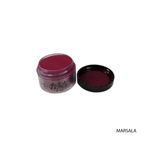 Pó Acrílico Majestic Linha Mate Marsala 10g
