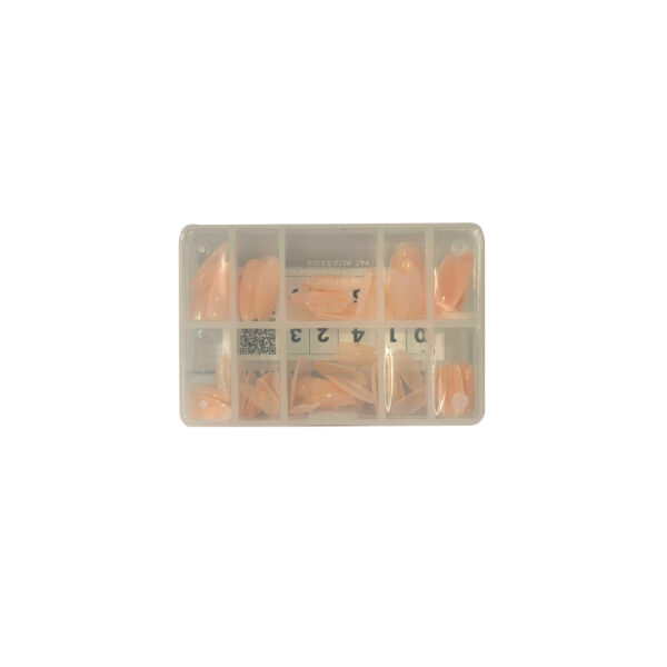 Speed Tip Gel Nude Almond Piu Bella 104 Unidades - Image 2