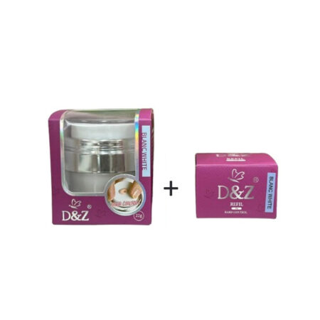 Kit Gel Pump Blanc White 22g + Refil Blanc White 22g