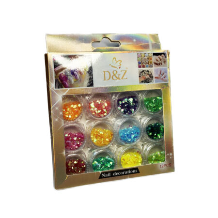 Kit Glitter Flocado 12 Unidades DZ