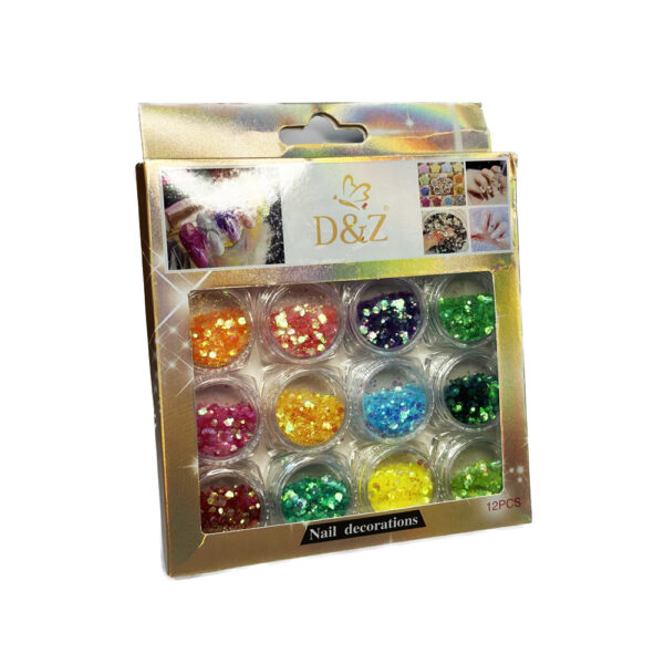 Kit Glitter Flocado 12 Unidades DZ