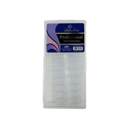 Tip Soft Gel Curvatura C Bella Rosa 240 unidades