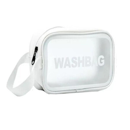 Necessaire Washbag Pequena Branca